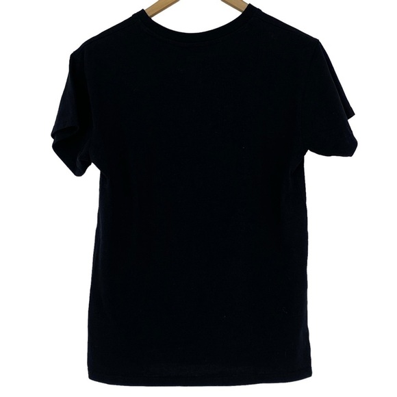 Smurfs "chillin" mushroom graphic short sleeve tee black red blue white medium - Picture 3 of 8